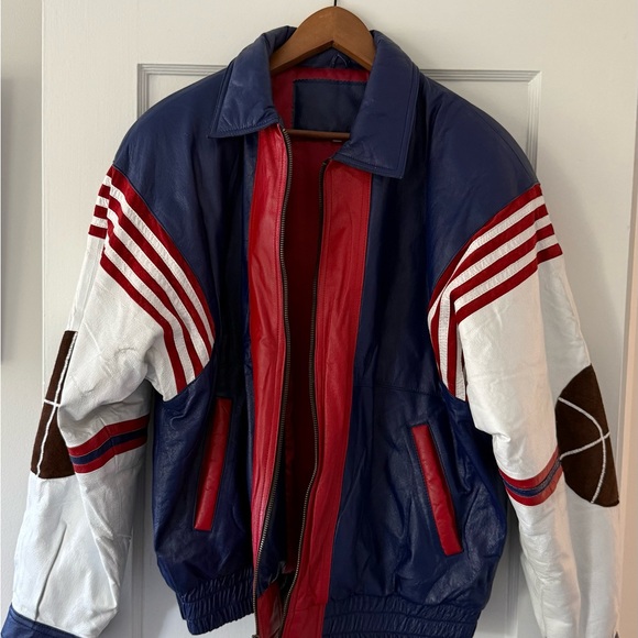USA Basketball Leather Jacket - Picture 2 of 6